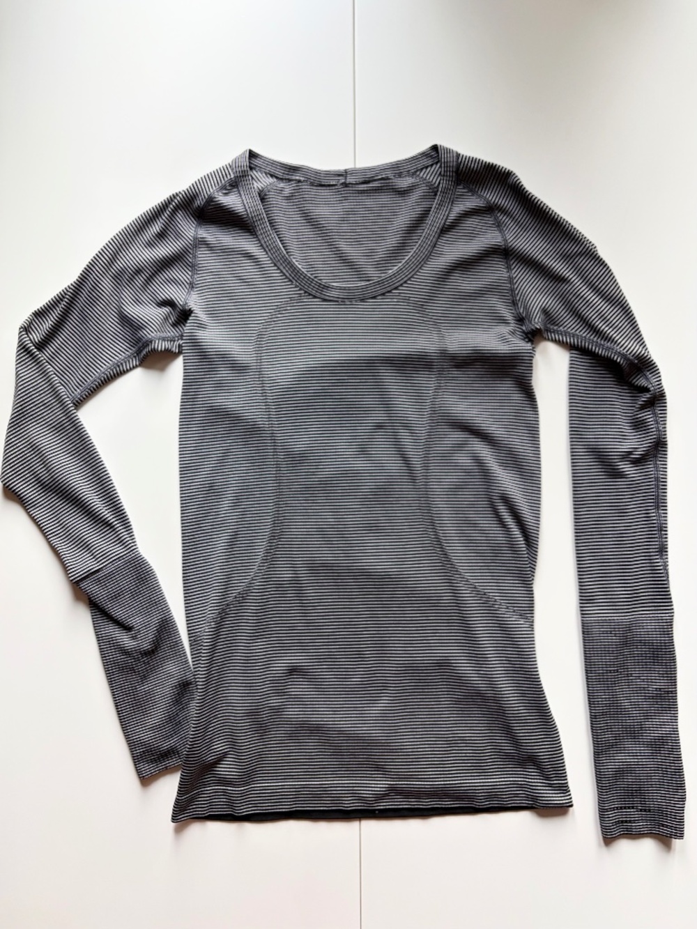 Lululemon - probably Lululemon Swiftly Tech Long Sleeve Crew